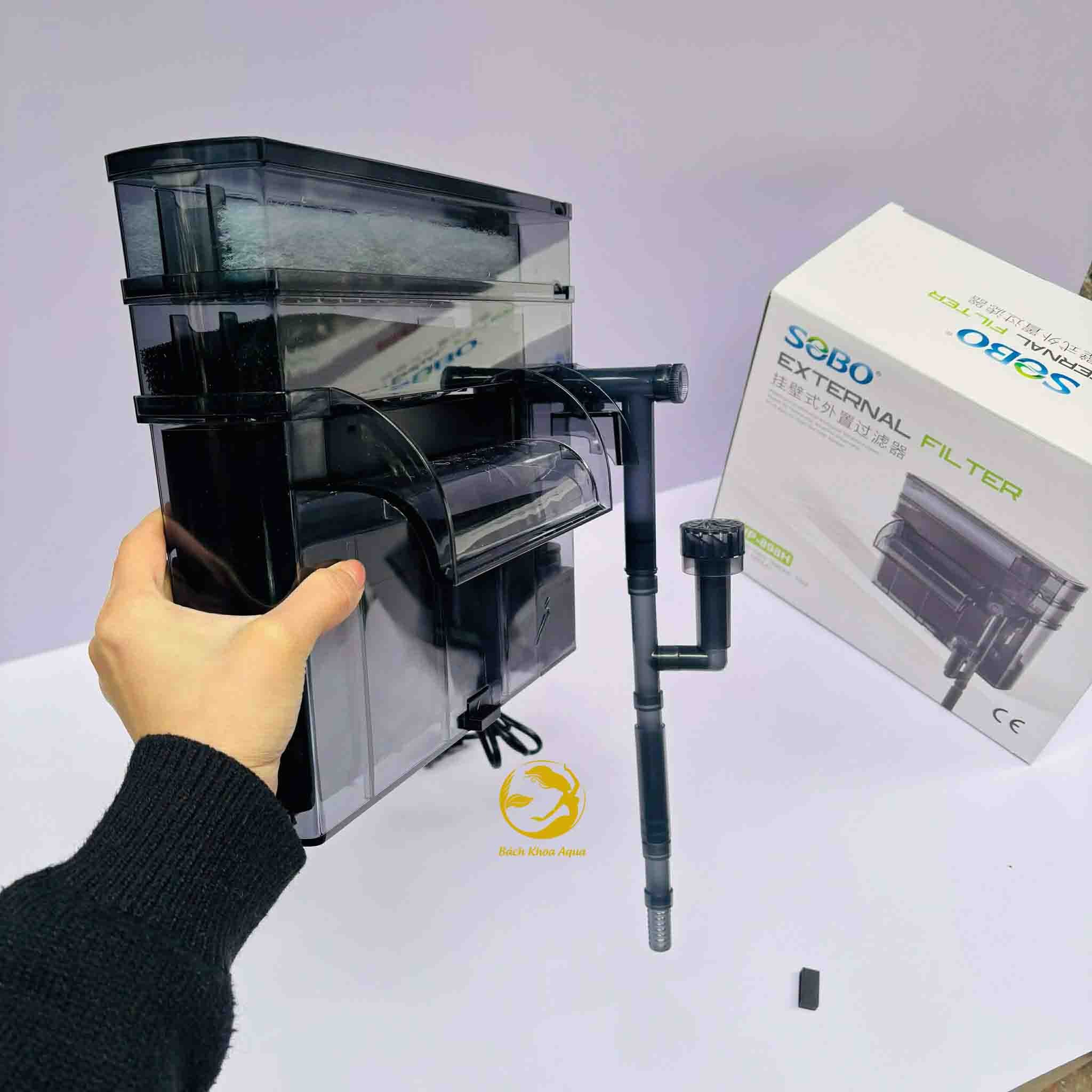 Lọc thác treo Sobo WP-898H thiết kế dàn mưa 2 tầng thông minh